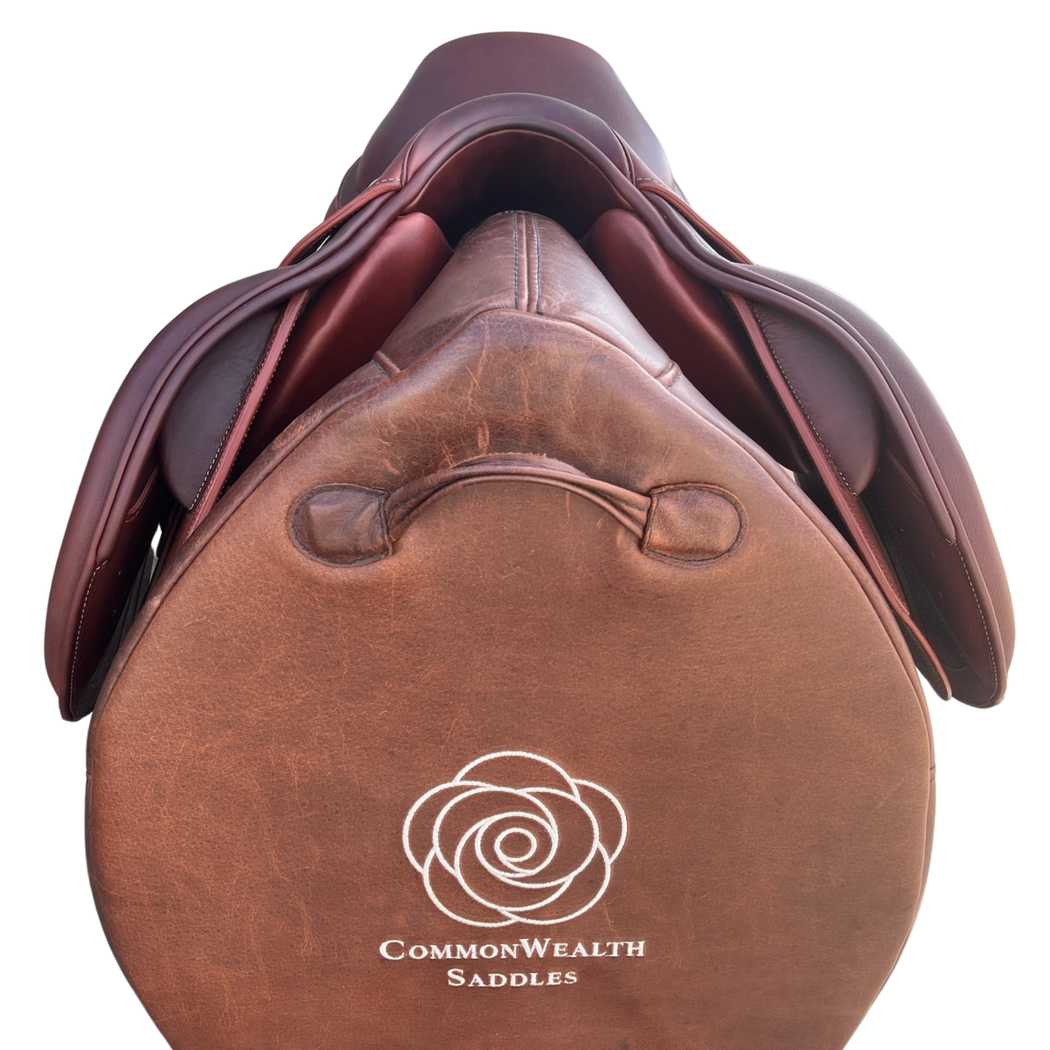 Meyer Act 2 jump saddle; front view