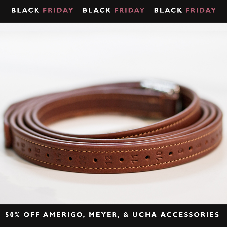 Meyer Rolled Stirrup Leathers