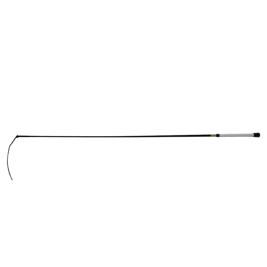 Ucha Dressage Whip - Nylon with White Leather Handle