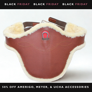 Meyer Sheepskin Anatomical Stud Girth