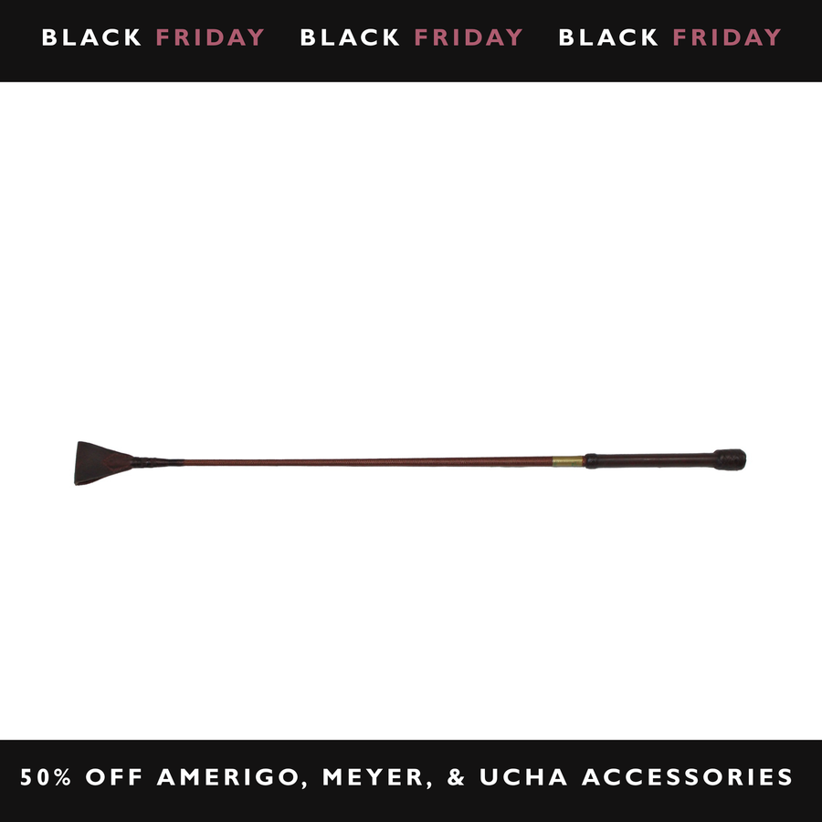 Ucha Short Whip - Nylon with Leather Handle