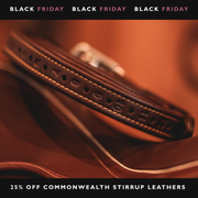 Yoho Rolled Stirrup Leathers