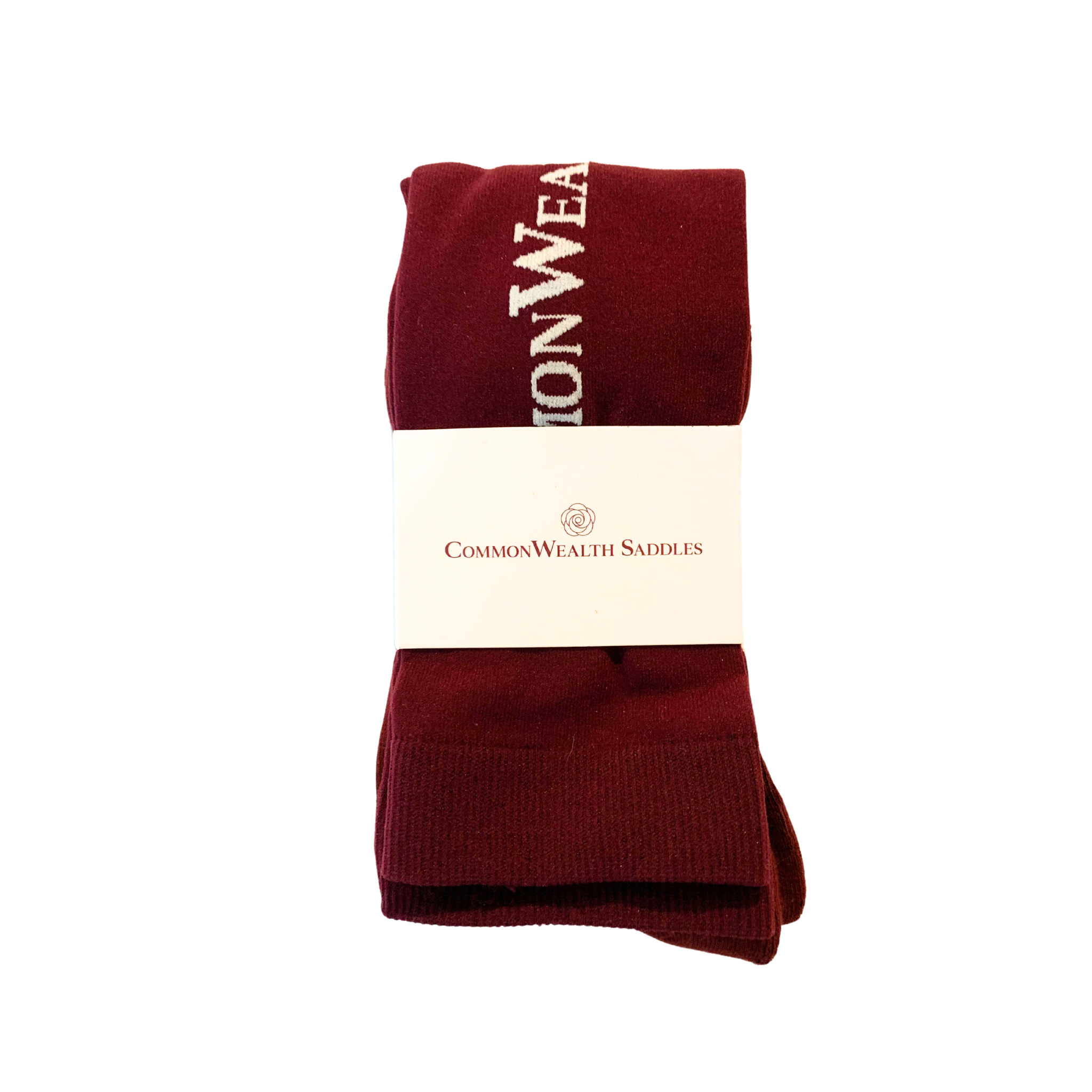 CommonWealth Boot Socks in branded packaging against a white background