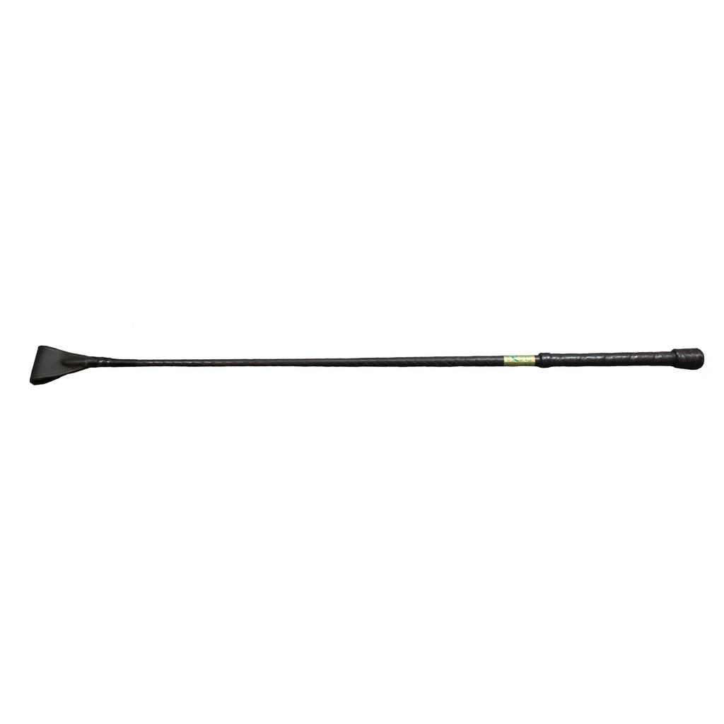 Ucha Short Whip - Braided Leather w/ Leather Handle