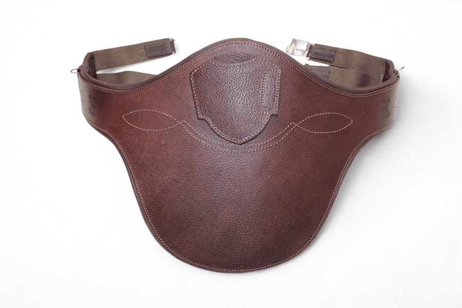 Meyer Anatomical Stud Girth - With Clip Cover